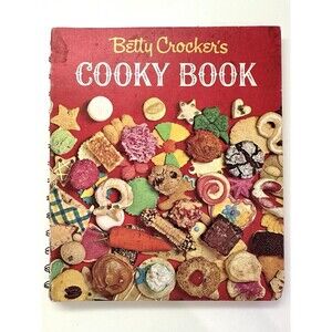 Original Vintage 1963 BETTY CROCKER'S COOKY BOOK Hardcover with Wire Binding